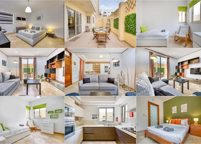 Apartament Swieqi 3 Bedroom With Patio